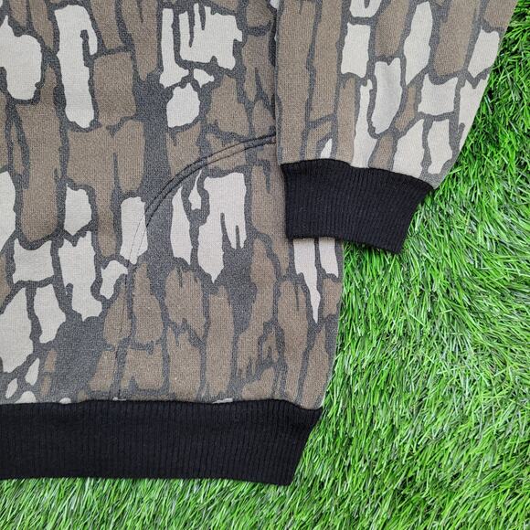 Vintage Treebark Hunting Zip Jacket Women S/M 24x23 Baggy USA - Picture 11 of 12